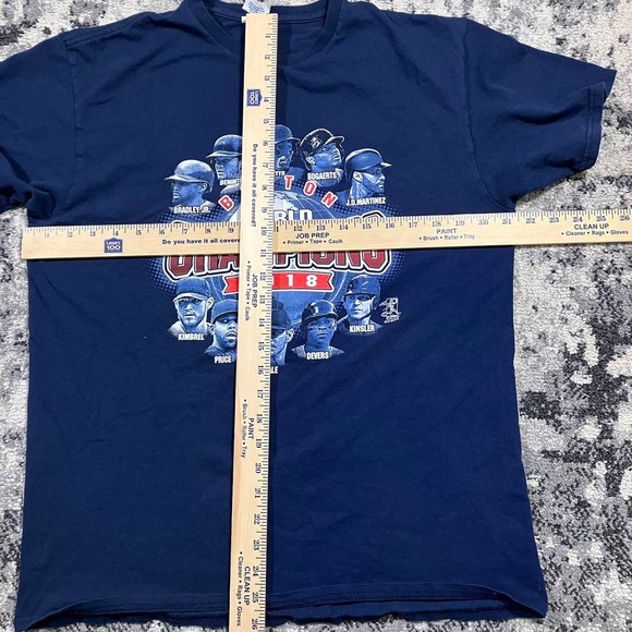 Boston‎ Redsox 2018 MLB World Series Champions Roster T-shirt - Picture 4 of 5